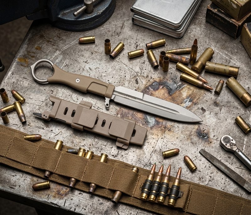 Ніж мисливський Extrema Ratiao Olive з кільцем